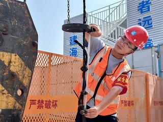 中建海峡厦门公司：建设者坚守岗位奋战项目攻坚一线(图4)