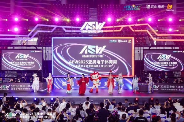AEW2025亚奥电子体育周（亚奥电子体育锦标赛）黄山分站盛大开幕(图9)