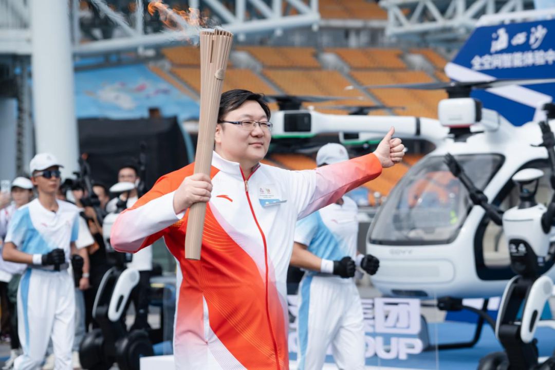 全运圣火中的海归力量：以科技之光点亮湾区梦想(图3)