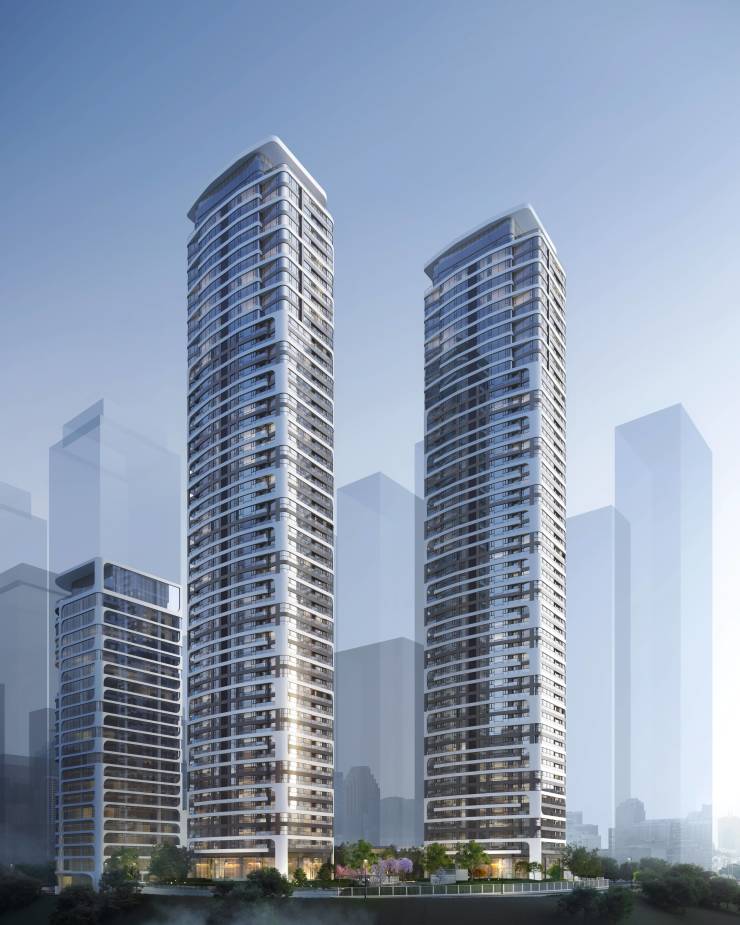 重庆江北嘴壹号院售楼中心电线月在售户型详解_得房率官方数据(图1)